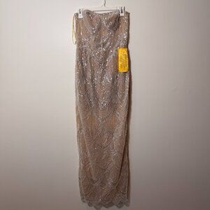 NWT Bronx and Banco Giselle Maxi Dress Size US XL